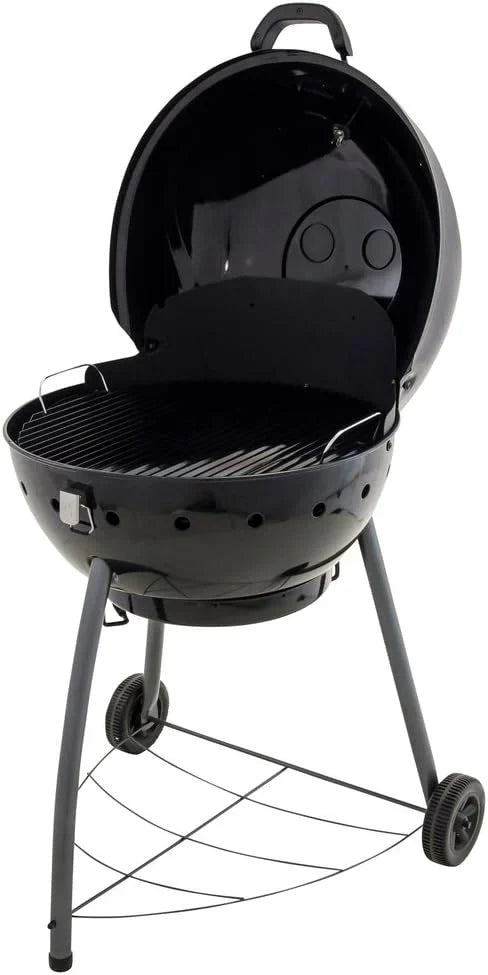 Char-Broil Kettleman Charcoal Barbecue - Kettle Charcoal Grill, TRU-Infrared Technology, Removable Ash Tray - Optimal for Outdoor, Garden & Patio Cooking